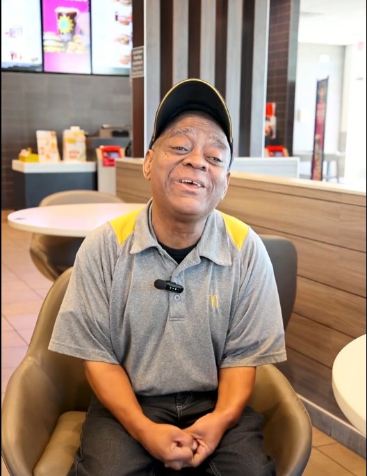 A Kansas McDonald’s crew member of forty years in the restaurant